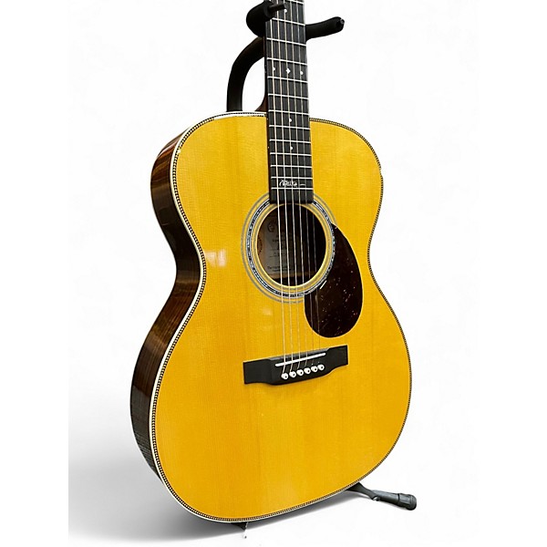 Used Martin OMJM John Mayer Signature Natural Acoustic Electric Guitar