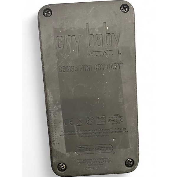 Used Dunlop CBM95 Cry Baby Mini Wah Effect Pedal