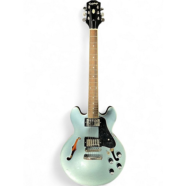 Used Epiphone ES339 Jewel Blue Hollow Body Electric Guitar