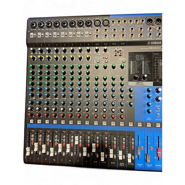 Used Yamaha MG16XU Unpowered Mixer