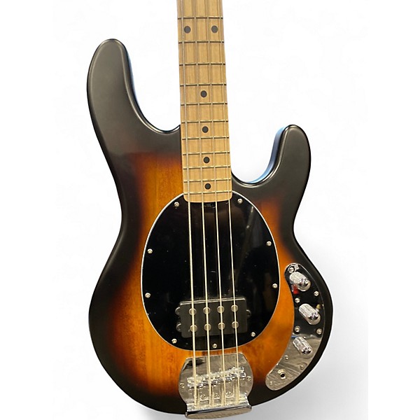 Used Sterling by Music Man Ray4 Satin Vintage Sunburst Electric Bass Guitar