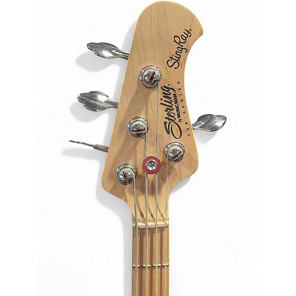 Used Sterling by Music Man Ray4 Satin Vintage Sunburst Electric Bass Guitar