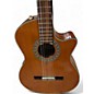 Used Fender CDN240SCE Natural Classical Acoustic Electric Guitar