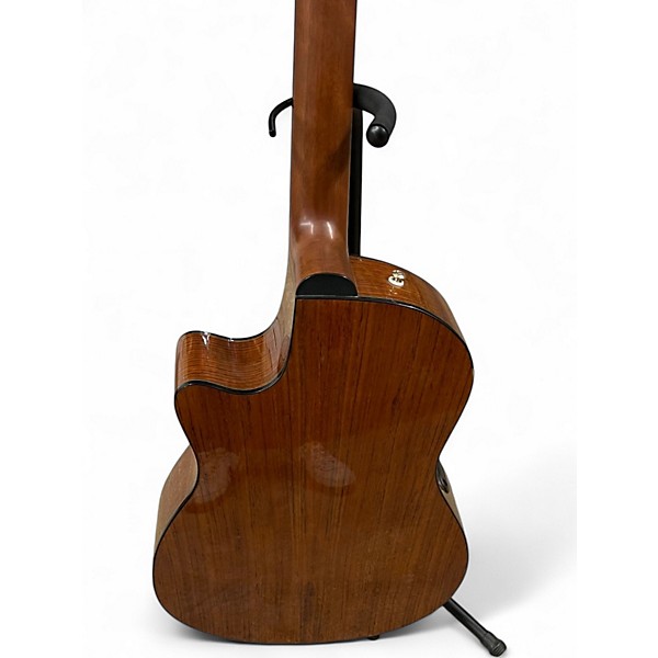Used Fender CDN240SCE Natural Classical Acoustic Electric Guitar