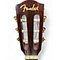 Used Fender CDN240SCE Natural Classical Acoustic Electric Guitar