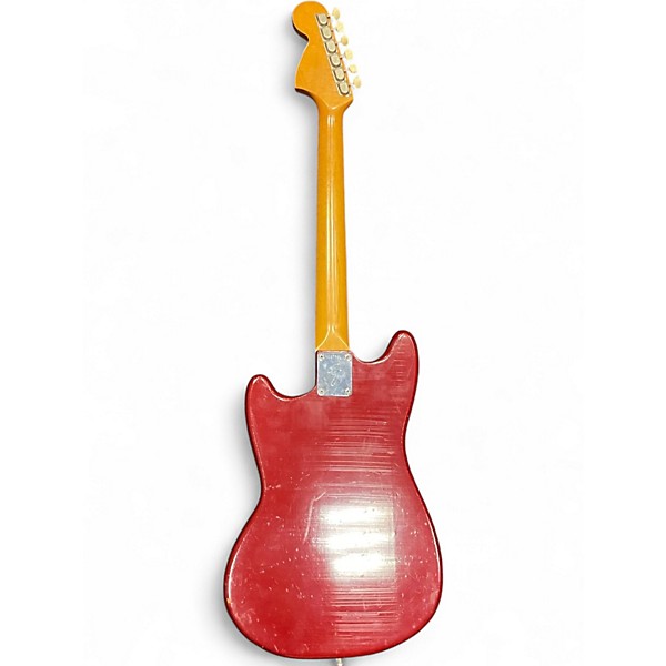 Vintage 1966 Fender Mustang Dakota Red Solid Body Electric Guitar