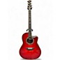 Used Ovation C779LX Crimson Red Burst Acoustic Electric Guitar thumbnail