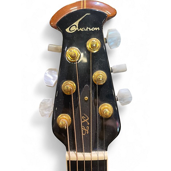 Used Ovation C779LX Crimson Red Burst Acoustic Electric Guitar