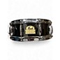 Used Pearl 5X14 Chad Smith Snare BLACK STEEL Drum thumbnail