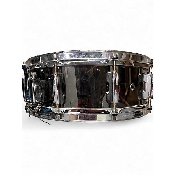 Used Pearl 5X14 Chad Smith Snare BLACK STEEL Drum