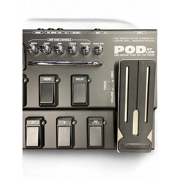 Used Line 6 Pod XT Live Amp Modeler Effect Processor