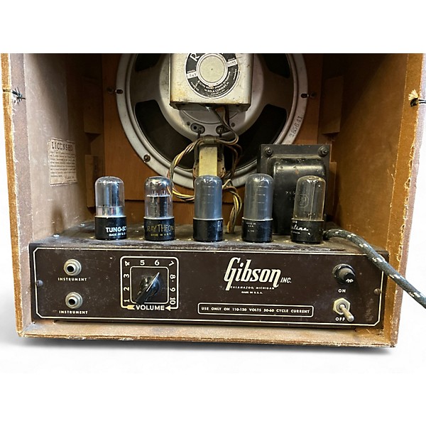 Vintage 1950s Gibson BR6 Tube Guitar Combo Amp
