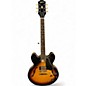 Used Epiphone ES335 Sunburst Hollow Body Electric Guitar thumbnail