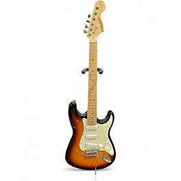 Used Starcaster by Fender Stratocaster 3 Tone Sunburst Solid Body Electric Guitar