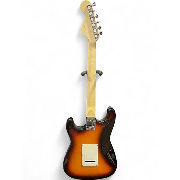 Used Starcaster by Fender Stratocaster 3 Tone Sunburst Solid Body Electric Guitar