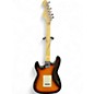 Used Starcaster by Fender Stratocaster 3 Tone Sunburst Solid Body Electric Guitar