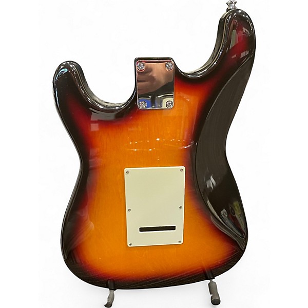 Used Starcaster by Fender Stratocaster 3 Tone Sunburst Solid Body Electric Guitar
