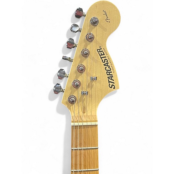 Used Starcaster by Fender Stratocaster 3 Tone Sunburst Solid Body Electric Guitar