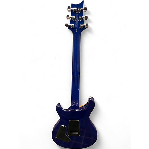 Used PRS SE Custom 24 Blue Solid Body Electric Guitar