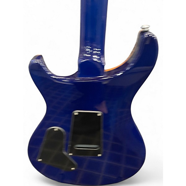Used PRS SE Custom 24 Blue Solid Body Electric Guitar