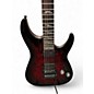 Used Schecter Guitar Research Omen Elite FR Black Cherry Burst Solid Body Electric Guitar