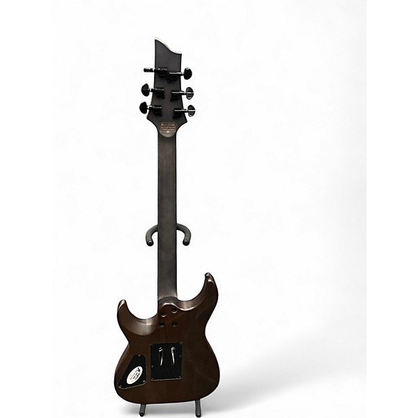 Used Schecter Guitar Research Omen Elite FR Black Cherry Burst Solid Body Electric Guitar