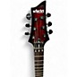 Used Schecter Guitar Research Omen Elite FR Black Cherry Burst Solid Body Electric Guitar