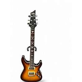 Used Schecter Guitar Research C-1+ 2 Tone Sunburst Solid Body Electric Guitar