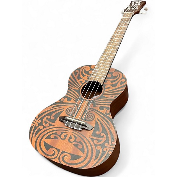 Used Luna Tribal Tenor Mahogany Ukulele