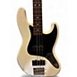 Used 2013 Fender MOD PLAYER JAZZ Olympic White Electric Bass Guitar