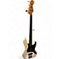 Used 2013 Fender MOD PLAYER JAZZ Olympic White Electric Bass Guitar
