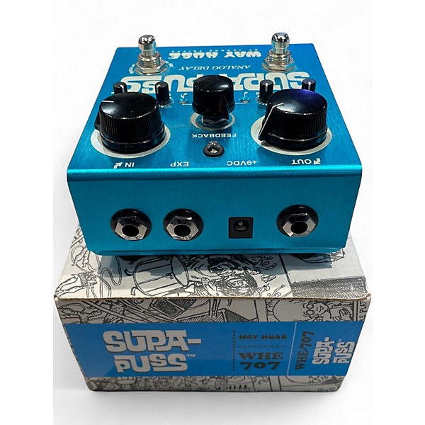 Used Way Huge Electronics WHE707 Supa Puss Delay Effect Pedal