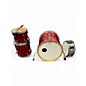 Used SONOR 4 Piece Force 2000 Crimson Red Burst Drum Kit thumbnail