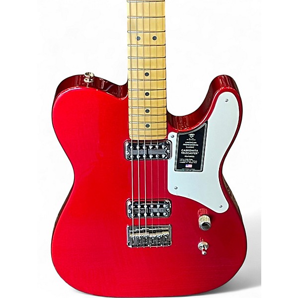 Used Fender 75TH ANNIV AMER PRO CLSC CABRONITA CANDY APPLE RED Solid Body Electric Guitar