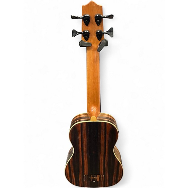 Used Kala Striped Ebony U-Bass Ebony Acoustic Bass Guitar