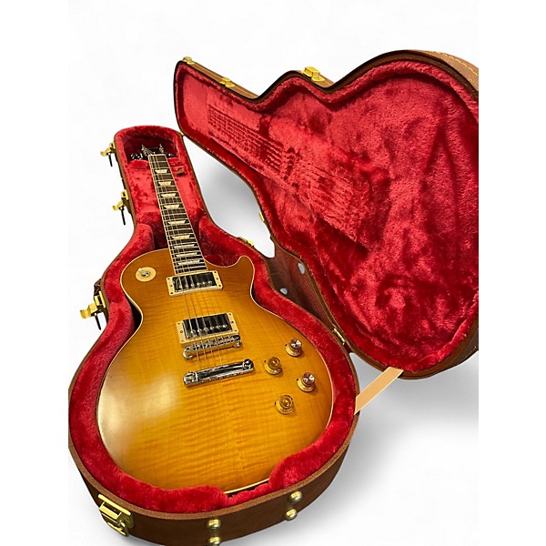 Used Gibson KIRK HAMMET SIGNATURE LES PAUL STANDARD "GREENY" GREENY BURST Solid Body Electric Guitar
