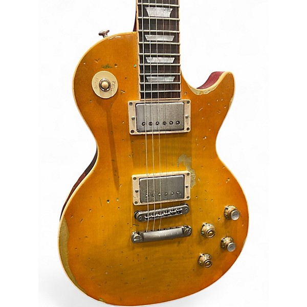 Used Gibson THE PAINTED PLAYER PETER GREEN TRIBUTE LES PAUL SUPREME GREENY Solid Body Electric Guitar