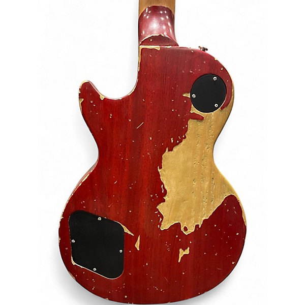 Used Gibson THE PAINTED PLAYER PETER GREEN TRIBUTE LES PAUL SUPREME GREENY Solid Body Electric Guitar