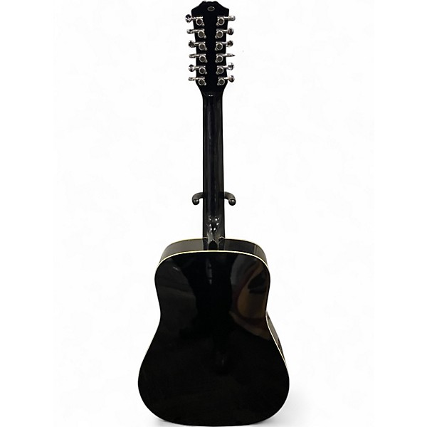 Used Carlo Robelli W4102 12B Black 12 String Acoustic Guitar