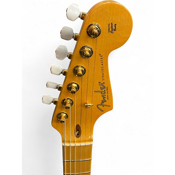 Used Fender 75th Anniversary Commemorative American Stratocaster Sunburst Solid Body Electric Guitar