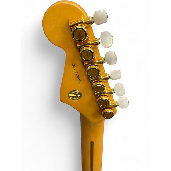 Used Fender 75th Anniversary Commemorative American Stratocaster Sunburst Solid Body Electric Guitar
