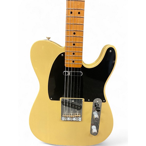Used Fender Vintera II 50s nocaster Blackguard Blonde Solid Body Electric Guitar