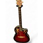 Used Ovation CS257 Celebrity Red sunburst Acoustic Electric Guitar thumbnail