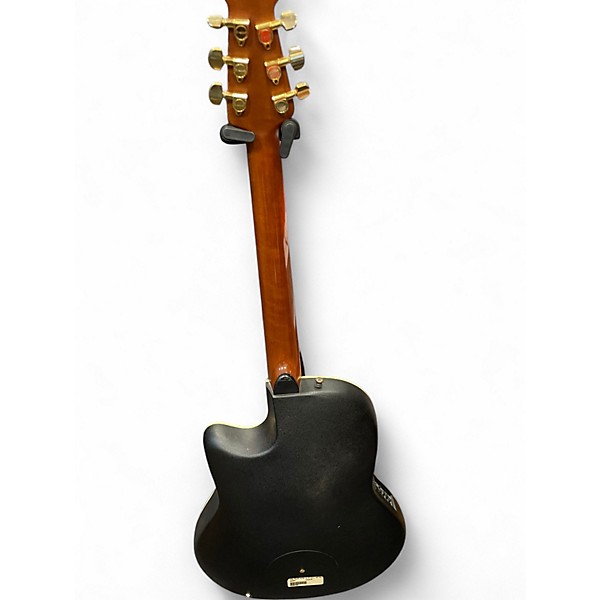 Used Ovation CS257 Celebrity Red sunburst Acoustic Electric Guitar