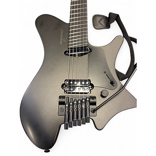 Used strandberg SALEN NX6 PLINI EDITION Black Solid Body Electric Guitar