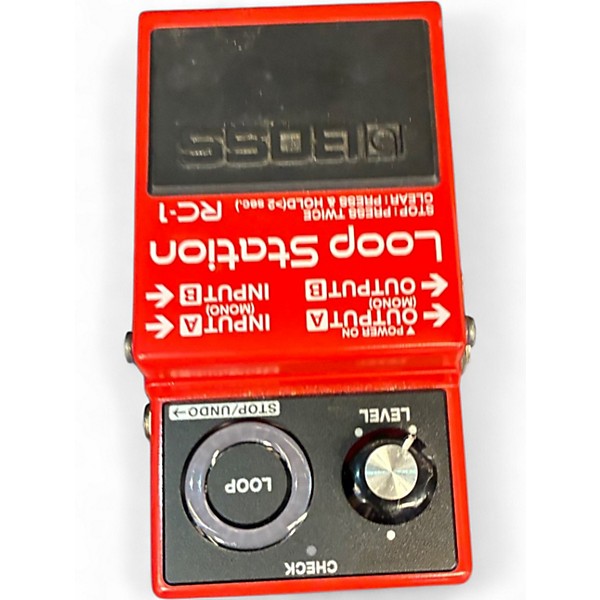 Used BOSS RC1 Loop Station Pedal