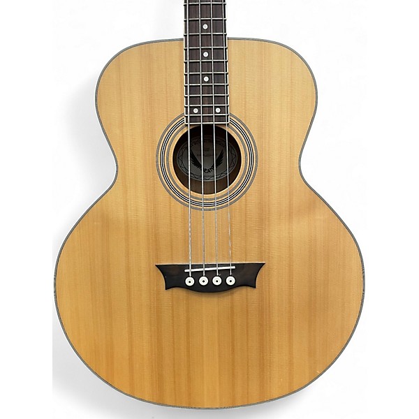 Used Dean EAB Natural Acoustic Bass Guitar