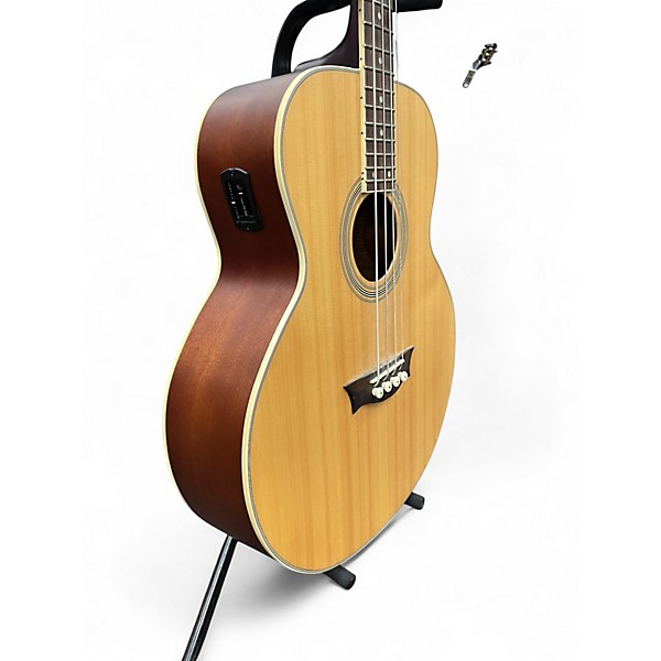 Used Dean EAB Natural Acoustic Bass Guitar