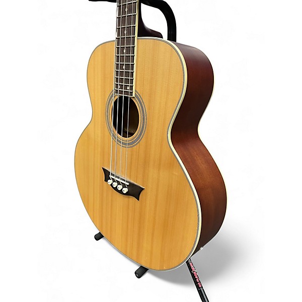 Used Dean EAB Natural Acoustic Bass Guitar