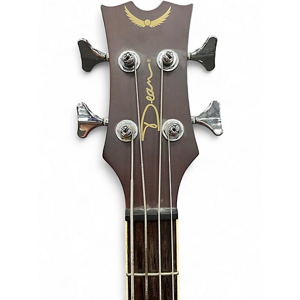Used Dean EAB Natural Acoustic Bass Guitar